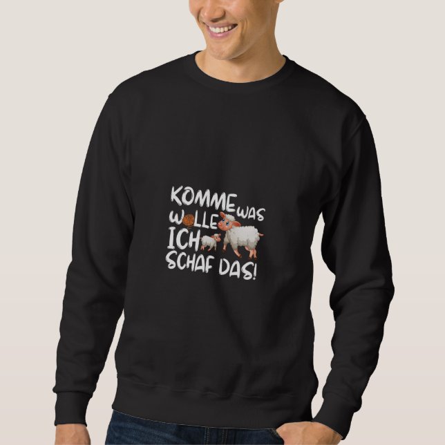 Sweatshirt Moutons mignons pour moutons  2 (Devant)