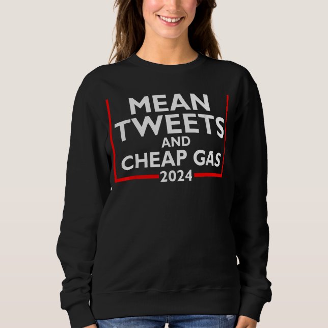 Sweatshirt Moyenne Des Tweets Et Bon Marché G Comme 2024 P Ro (Devant)