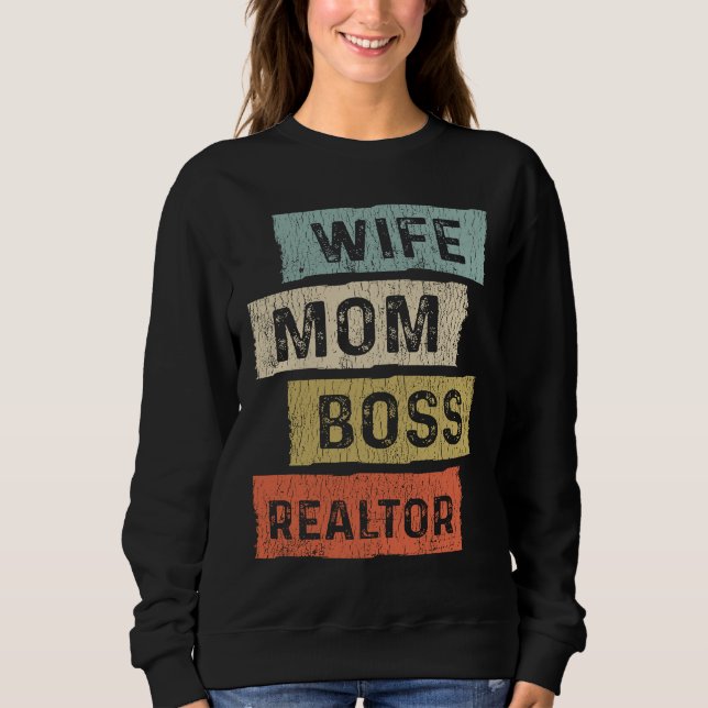 Sweatshirt Mrs Chef Mother Relator Proud Husband Father Famil (Devant)