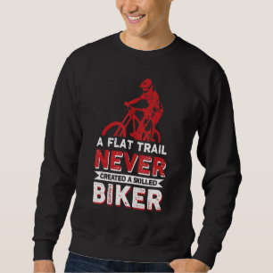 Sweatshirt Mtb Vélo De Montagne À Vélo Jamais Bmx 1