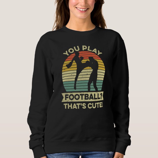 Sweatshirt Muay Thai Boxe Pour Un Combattants De Kickboxing (Devant)