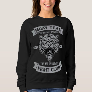 Sweatshirt Muay Thai Combattre Mixed martial art Fighter Kick