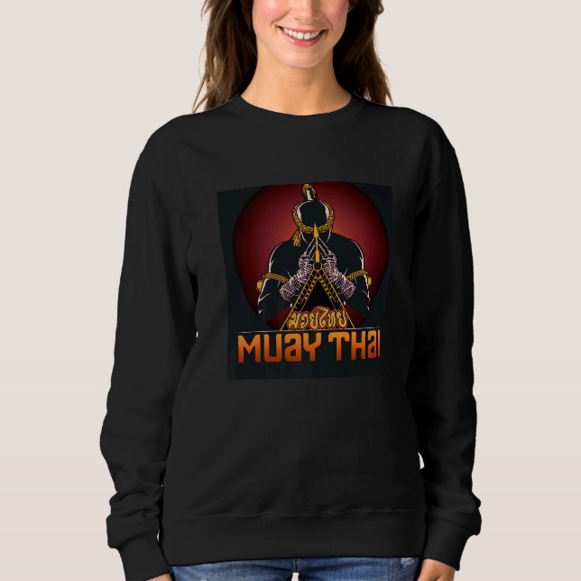 Sweatshirt Muay Thai Fighter (Devant)