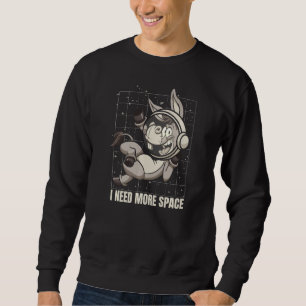 Sweatshirt Mule Astronaut Donkey Farm - Fermier J'Ai Besoin D