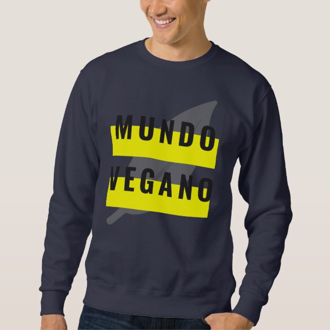 Sweatshirt Mundo vegano | Vegan world (Devant)