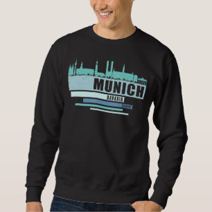 Sweatshirt Munich Bavaria Allemagne Souvenir - Skyline Munich