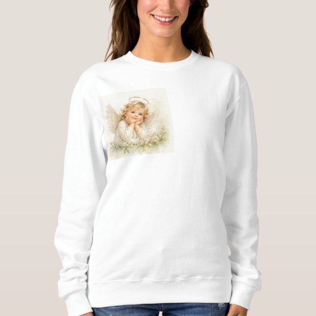 Sweatshirt Murmures d'Anges -Séraphine (Devant)