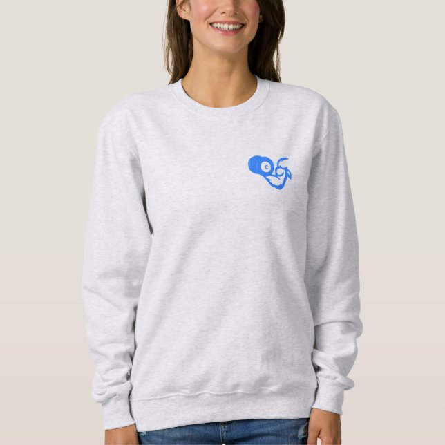 Sweatshirt Muscle Flame - Biceps Strength and Energy (Devant)