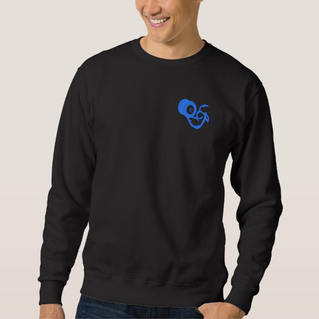Sweatshirt Muscle Flame - Biceps Strength and Energy (Devant)