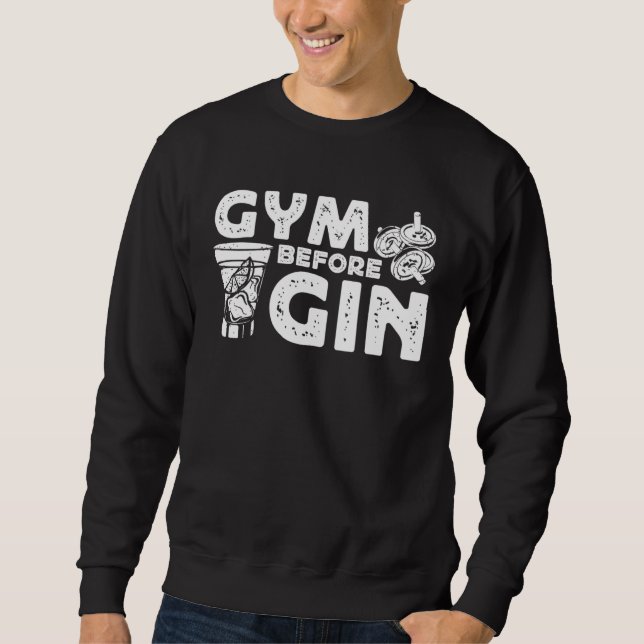 Sweatshirt Muscle Gym Fitness Weight Lifting Workout (Devant)