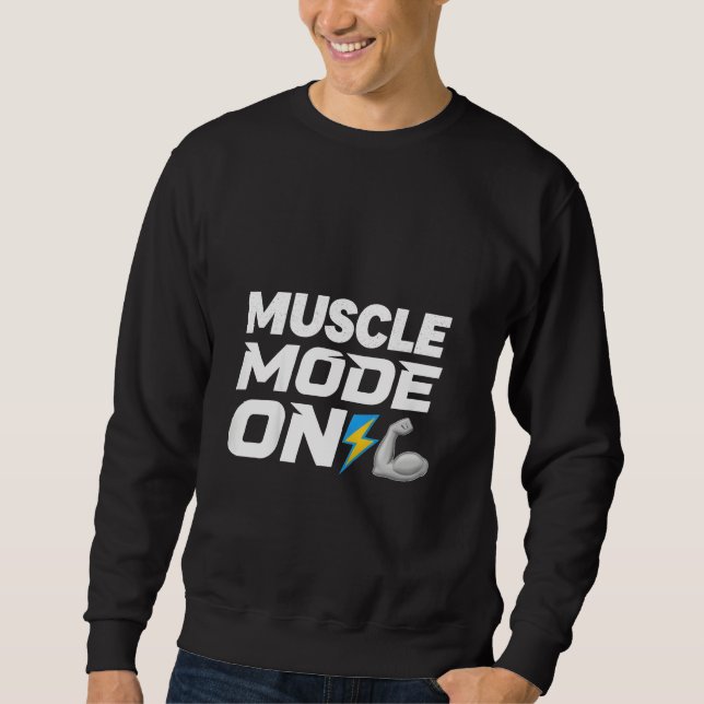 SWEATSHIRT MUSCLE MODE ONG (Devant)