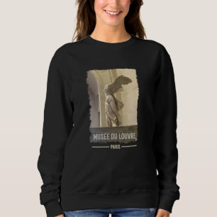 Sweatshirt Musée du Louvre Paris France Victoire ailée Pincea