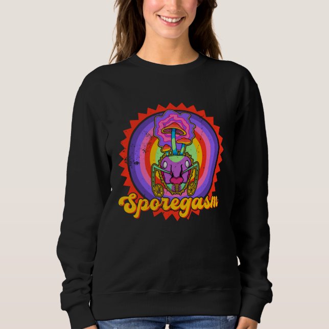 Sweatshirt Mushroom mycology biologist mycologist psilocybin  (Devant)
