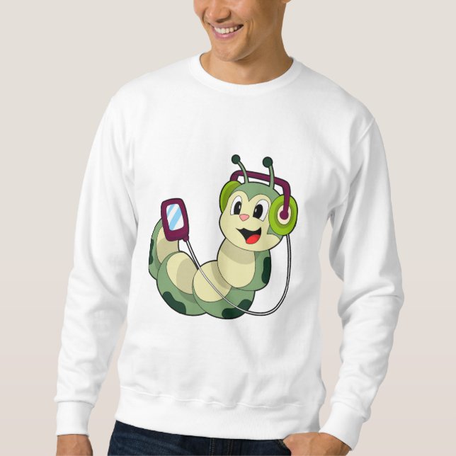 Sweatshirt Musique casque Caterpillar (Devant)