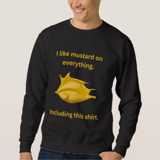 Sweatshirt Mustard Lover J'aime la moutarde sur Tout Amusant 