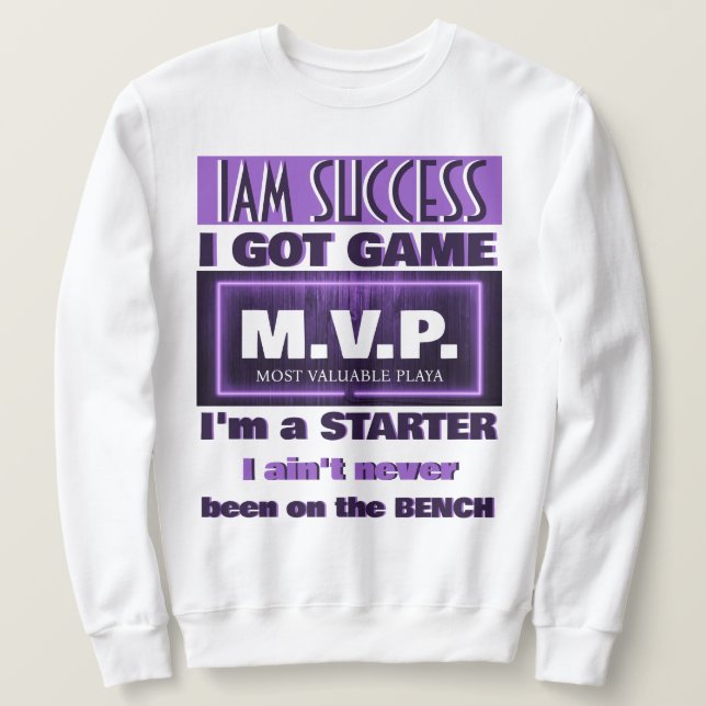 SWEATSHIRT MVP (Design devant)