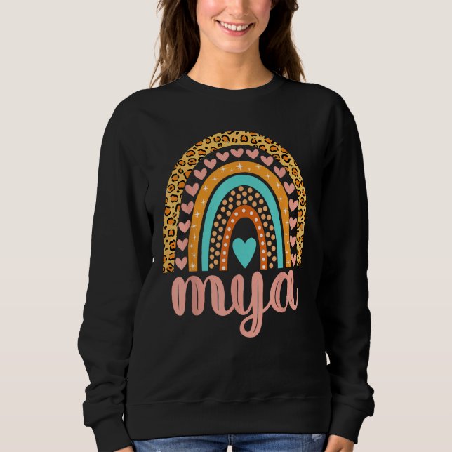 Sweatshirt Mya Mya Nom Anniversaire Chemise Cadeau 1 (Devant)