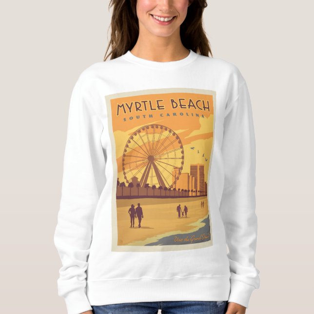 Sweatshirt Myrtle Beach | Caroline du Sud (Devant)