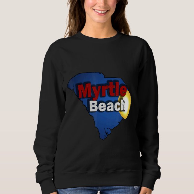 Sweatshirt Myrtle Beach Sc 1 (Devant)