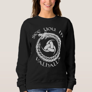 Sweatshirt Mythologie nordique Cornes d'Odin Gjallarhorn Valh