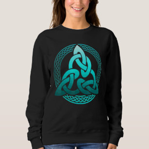 Sweatshirt Mythologie Nordique Viking Nœud Celtique Triple Co
