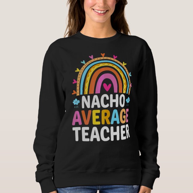 Sweatshirt Nacho Enseignant moyen (Devant)