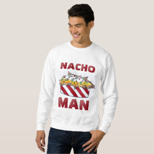 Sweatshirt Nacho Pas Votre Homme Fromage Nachos Drôle Sweatsh
