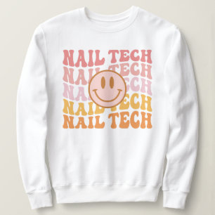 Sweatshirt Nail Tech, Nail Tech Appréciation Cadeau, Manicuri