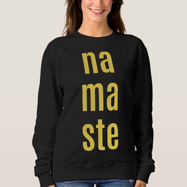 Sweatshirt namaste 36 (Devant)