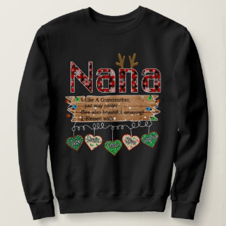 Sweatshirt Nana Christmas