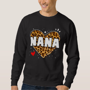Sweatshirt Nana For Women Grand-mère Fête des Mères Noël Birt