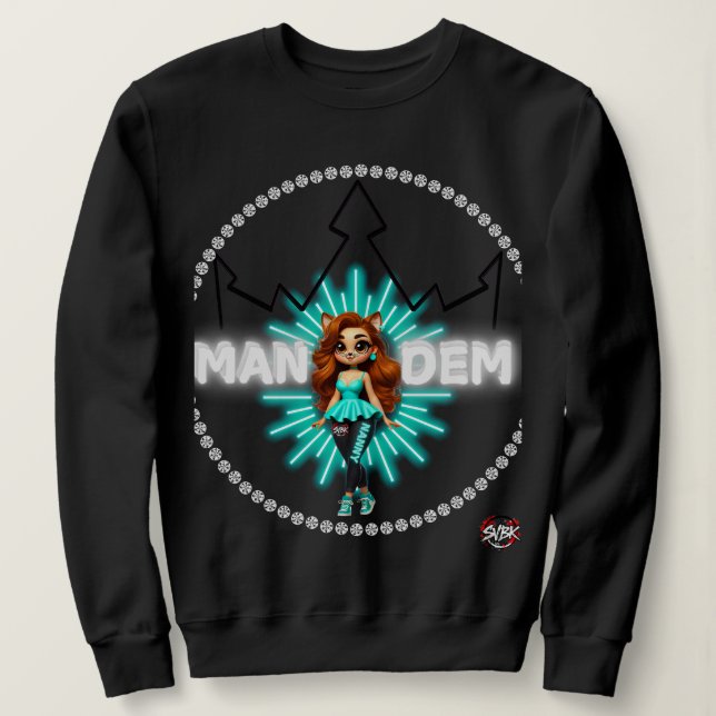 Sweatshirt Nanny - Collection Mandem -SVBK- SILVERBCK (Design devant)