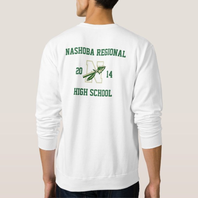 Sweatshirt Nashoba Regional - Toujours un chef - Année de cla (Dos)