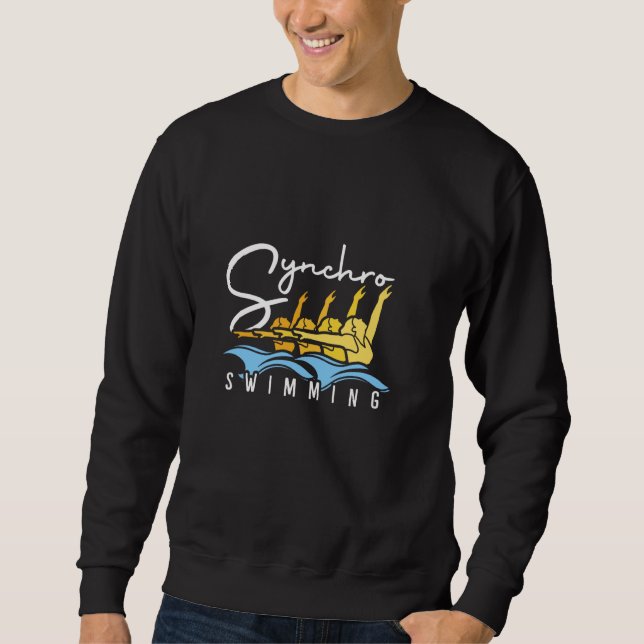 Sweatshirt Natation synchronisée Formation d'équipe Nat Synch (Devant)