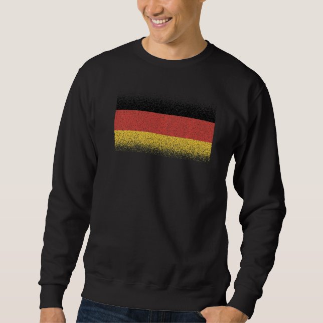 Sweatshirt National Flag of Germany souvenir  for men women   (Devant)