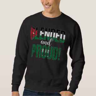 Sweatshirt Nationalité Fier Et Flime Moitié Jordanienne Moiti