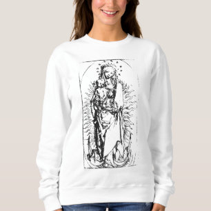 Sweatshirt Nativité de Noël Vierge et Enfant Vierge Marie