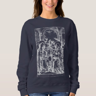 Sweatshirt Nativité de Noël Vierge et Enfant Vierge Marie