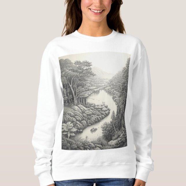 Sweatshirt Nature 16. (Devant)