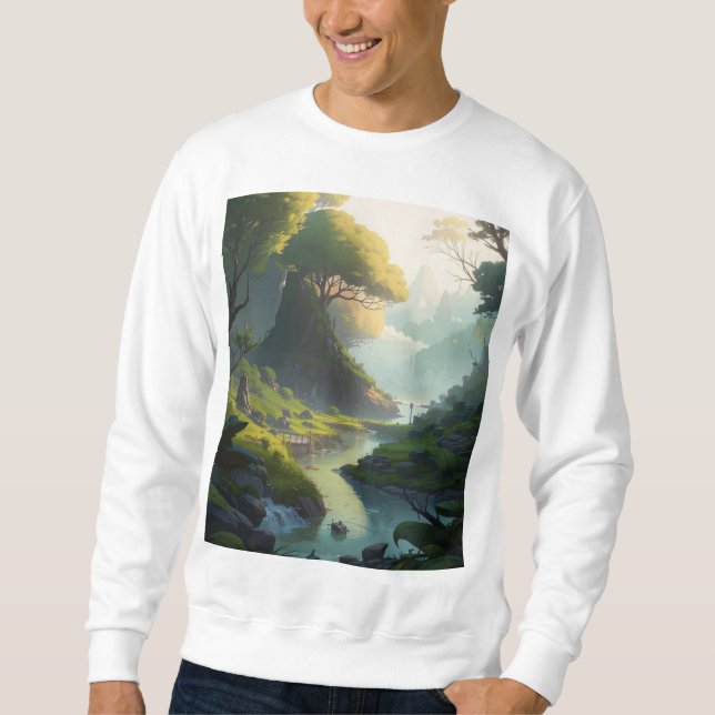 Sweatshirt Nature 8. (Devant)