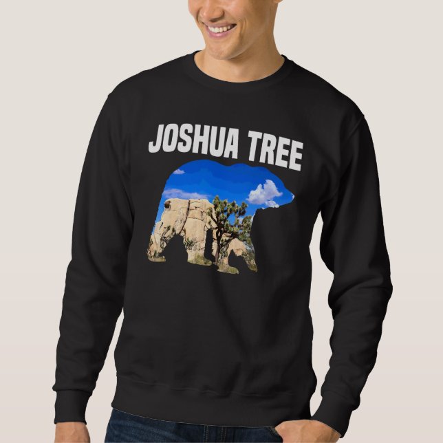 Sweatshirt Nature Parc national de Joshua Tree (Devant)