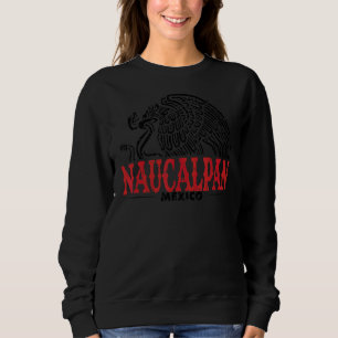 Sweatshirt Naucalpan Mexique Aigle rétro Vintage désorganisé