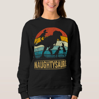 Sweatshirt Naughty Dinosaur T Rex Naughtysaurus 3 Enfants Fam