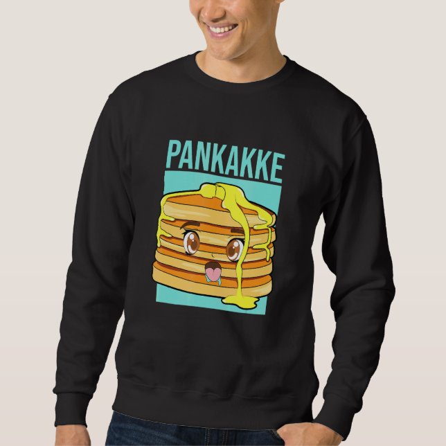 Sweatshirt Naughty Foodie Pun Pankakke Sarcastic (Devant)