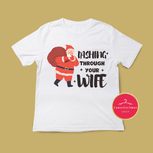 Sweatshirt Naughty Père Noël Christmas Funny Citation Sweatsh