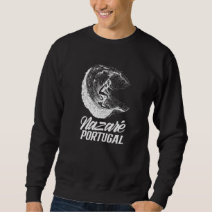Sweatshirt Nazaré Portugal Surf Surf vague