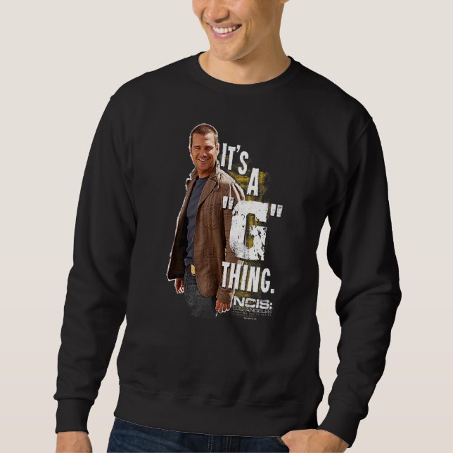 Sweatshirt Ncis Los Angeles G Thing (Devant)