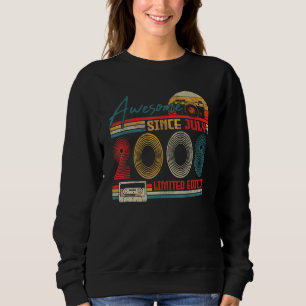 Sweatshirt Né 2008 Awesome Depuis Juillet 2008 14 Ans