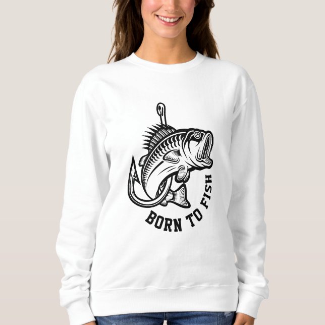 Sweatshirt Né au poisson (Devant)