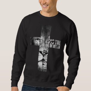 Sweatshirt Ne Craindre Pas Pour Jésus Le Lion De Juda A Triom